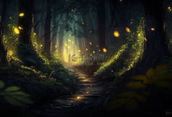 美好的夜晚花季短视频素材