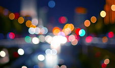 美好的夜晚花季短视频素材